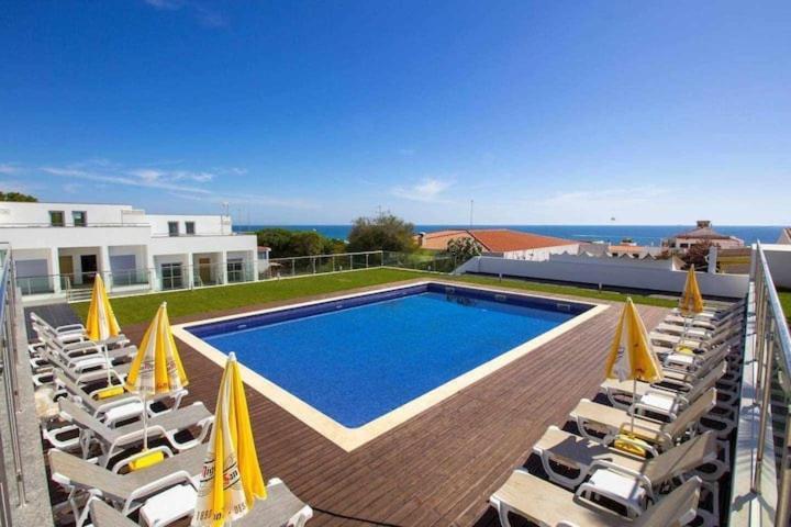 "Villa Panoramic View Over The Sea"-R Albufeira Bagian luar foto