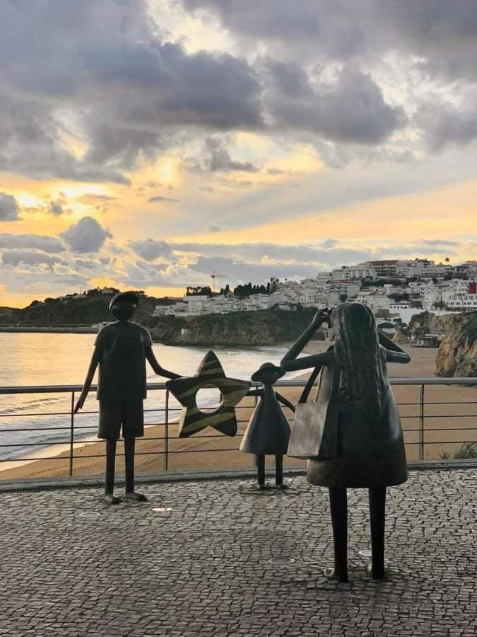 "Villa Panoramic View Over The Sea"-R Albufeira Bagian luar foto